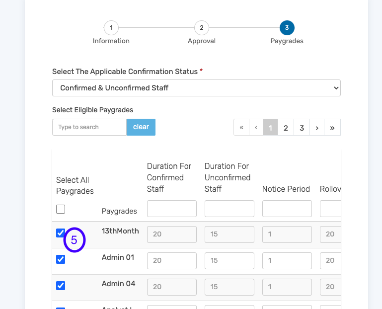 How To Set Up Leave RollOver Days